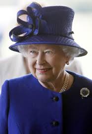 Die Königin Elizabeth II. von England ist mit dem Prinzen Philip, Herzog von ...