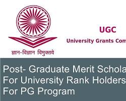 Image of UGC PG Scholarship for University Rank Holders
