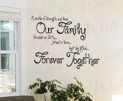 A Circle Strength and Love Our Family Faith Inspirational Quote ... via Relatably.com