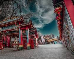 Gambar Klenteng Tua Pek Kong Singkawang