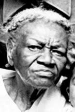 Estella Son, 101, was married to Free Son, a former slave. Courtesy of Ronald Hartshorn, 1975. - 9347023-small