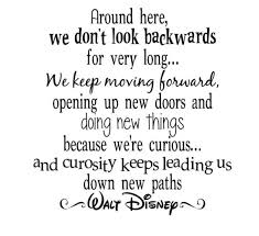 Walt Disney Quote Keep Moving Forward Vinyl by ItsWrittenOnTheWall via Relatably.com