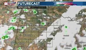 Isolated showers in San Antonio