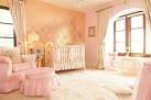 Chambre bebe fille rose et beige orange