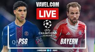 PSG vs Bayern LIVE Score Updates in UEFA Champions League Match