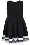 Skater Dresses Strappy T-Shirt Skaters New Look