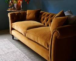 صورة Velvet sofa