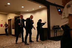 Trump evacuated after ‘gunshots’ fired at White House Correspondents Dinner