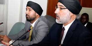 West Kenya Sugar Company chairman Jaswant S. Rai (right) and managing director Tejveer Rai (left) appeared before Joint Committee on Agriculture and Lands ... - BDWESTSUGAR1309D