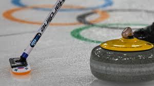 Olympic curling competition, luge training briefly delayed