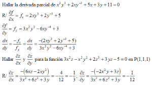 Resultado de imagen para derivacion de funciones implicitas