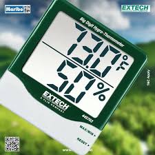 EXTECH 445703 Big Digit Hygro Thermometer - YouTube
