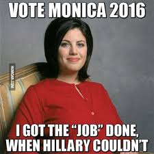 Monica Lewinsky on Pinterest | Megyn Kelly, Political Cartoons and ... via Relatably.com