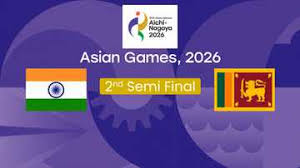 SL 0/1 (0.2) vs IND 169/7 (Lasith Croospulle 0(0) ) | India vs Sri Lanka, 2nd Semi-Final, Asian Games 2026 Live Cricket Stream, live scores, ball-by-ball commentary, highlights, videos, news, and more in USA & Canada — Cricbuzz