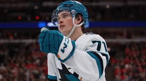 Celebrini goes top shelf