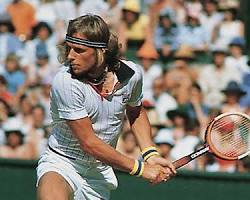 Hình ảnh về Bjorn Borg playing tennis