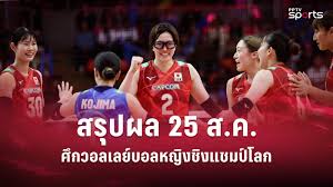สรุปผลวอลเลย์บอลหญิงชิงแชมป์โลก 2025: ไทยลิ่วรอบ 16 ทีม! - Imagen principal del artículo