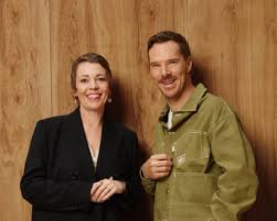 Olivia Colman and Benedict Cumberbatch Talk Love Marriage and The Roses