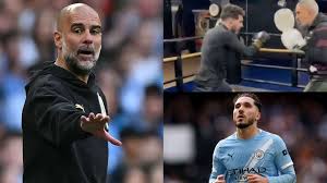 Pep Guardiola reacts to 'scary' Rayan Cherki's viral boxing video amid 'not bad' debut season at Man City