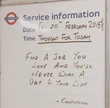 Positive quote from London tube | Positive tube quotes and more ... via Relatably.com