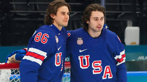 Hughes family representing Team USA