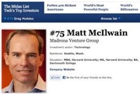 Is Madrona Venture Group&#39;s Matt McIlwain a modern day Midas? Some people think so. The Seattle venture capitalist — an early backer of Isilon Systems and ... - mcilwain1-300x201
