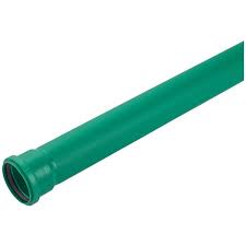 Tube de canal PP SN 8 «vert» avec manchon/joint 110 mm à 5 m ...