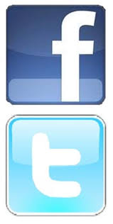 Image result for logo of facebook and twitter