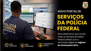 Portal de Serviços da PF estreia com renovação de registro de armas para CACs — Polícia Federal