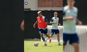 Copa do Mundo de Clubes: Luis Henrique aparece em preparação para estreia da Inter de Milão