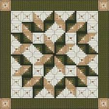 Résultat de recherche d'images pour "Log cabin quilt patterns"