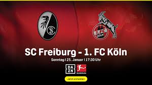 SC Freiburg - 1. FC Köln live sehen ► Die Übertragung auf DAZN ✅
