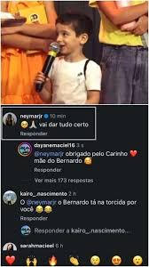 Criança ora pela convocação de Neymar na Copa, viraliza e recebe comentário do craque
