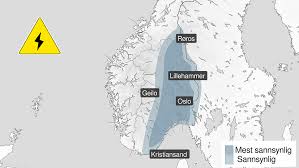 Farevarsel for lyn – her blir det verst