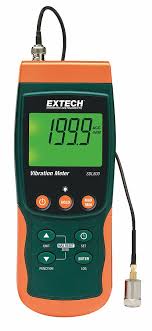 EXTECH, Vibration, 10 Hz to 1 kHz, Vibration Meter - 43Y050 ...