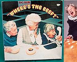 Where's the beef? Wendy's廣告