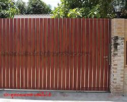 รูปภาพประตูรั้วสแตนเลสแบบผสม