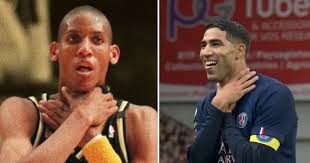 Achraf Hakimi scores brace and mimics NBA-style choking celebration