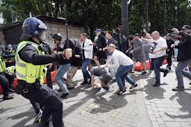 Dozens arrested in wave of violent UK protests over ...