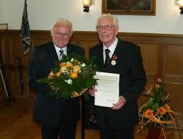 Verleihung der Bundesverdienstmedaille an Heinrich Franz