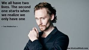 Tom Hiddleston Quotes at StatusMind.com via Relatably.com