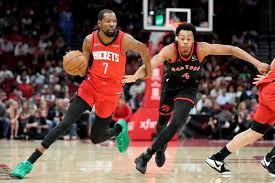 Durant, Thompson lead Rockets to 113-99 win over visiting Raptors