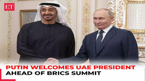 UAE President Sheikh Mohamed bin Zayed Al Nahyan's Diplomatic Visit to Russia Ahead of BRICS Summit