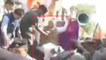 president Amit Shah falls stage