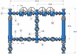 Oil and Gas Equipment Dual Trash Catcher Manifold for Oilfield