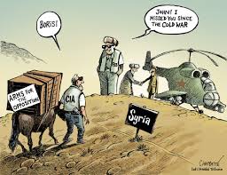 Image result for CIA IN SYRIA CARTOON