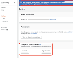 Image of enabling GuardDuty in the AWS Management Console