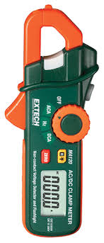 Extech MA120 200A AC/DC Mini Clamp Meter+Voltage Detector ...