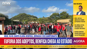 As imagens da chegada do autocarro do Benfica ao estádio em Ponta Delgada