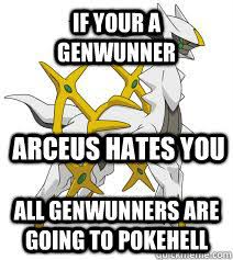 Resultado de imagem para arceus meme